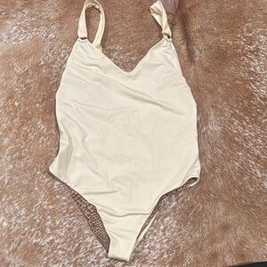 Acacia Swimwear Cream One Piece